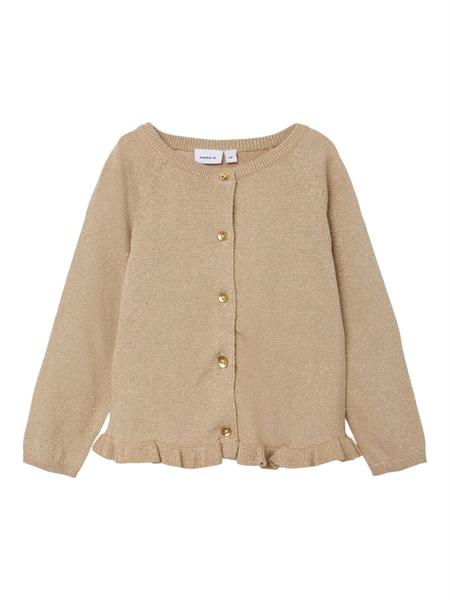 NAME IT Glimmer Cardigan Rasille White Pepper