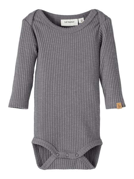 Billede af LIL ATELIER Rib Body Rajo Silver Filigree