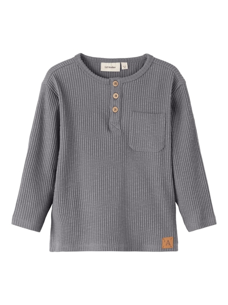 Billede af LIL ATELIER Rib Bluse Rajo Silver Filigree