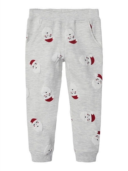 NAME IT Jule Sweatpants Rachristmas Light Grey