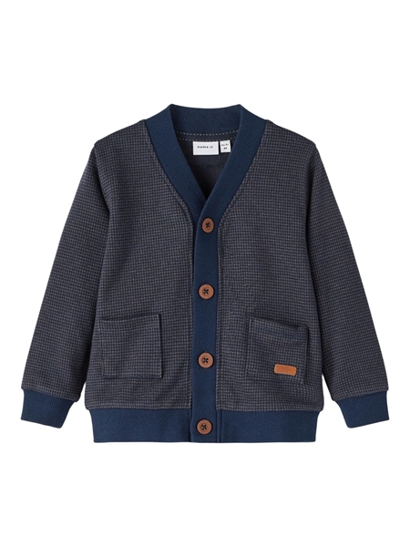 Billede af NAME IT Sweat Cardigan Resad Dark Sapphire Tern