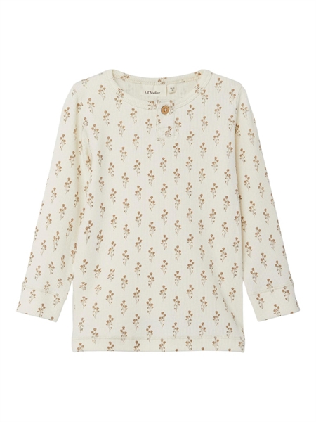 LIL ATELIER Modal Bluse Gago Turtledove Clover