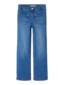 NAME IT Brede Jeans Taja Medium Blue