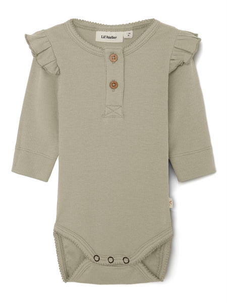 LIL ATELIER Flæse Body Gago Moss Gray