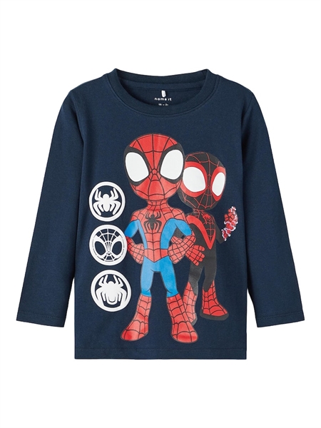 Name It Bluse - NmmOvei Spidey - Dark Sapphire