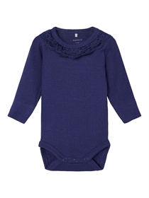 NAME IT Modal Flæse Body Rubina Skipper Blue