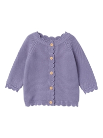 NAME IT Strik Cardigan Kisille Lavender Gray