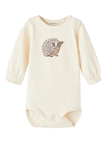 NAME IT Langærmet Body Kyra Buttercream
