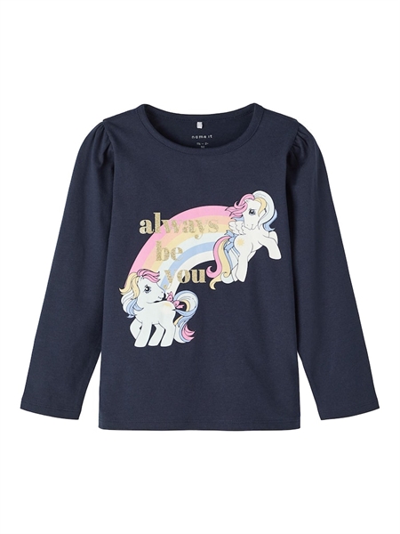 NAME IT My Little Pony Bluse Ompa Dark Sapphire