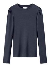 NAME IT Modal Rib Bluse Lilde Dark Sapphire