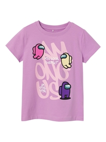 NAME IT Among Us T-shirt Jojora Violet Tulle