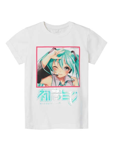 NAME IT Hatsunemiku T-shirt Jolina White Alyssum