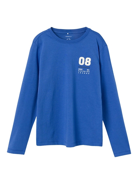 NAME IT Bluse Lavs Nouvean Navy