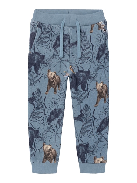 NAME IT Printede Sweatpants Olert Citadel
