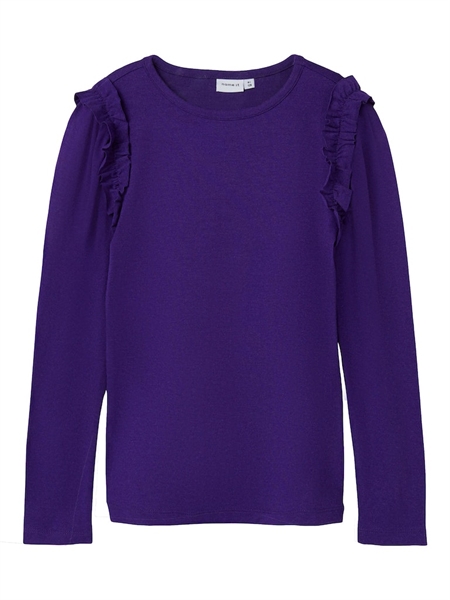 NAME IT Flæse Bluse Siennas Heliotrope