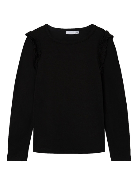 NAME IT Flæse Bluse Siennas Black