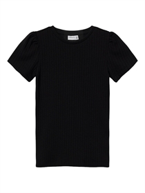 NAME IT Rib T-shirt Najaa Black