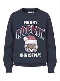 NAME IT Jule Sweatshirt Vismas Dark Sapphire