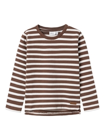 NAME IT Stribet Langærmet Bluse Salomon Mustang