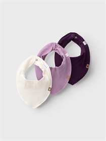 NAME IT 3-Pak Rib Hagesmæk Yvettesolie Lavender Mist 