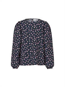 NAME IT Blomster Bluse Vifine Dark Sapphire
