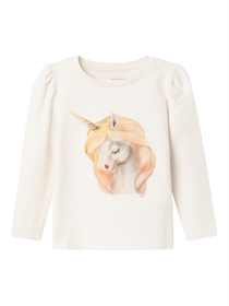 NAME IT Enhjørning Bluse Noris Jet Stream