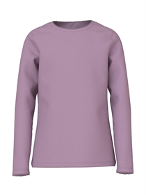 NAME IT Langærmet Bluse Venilla Lavender Mist