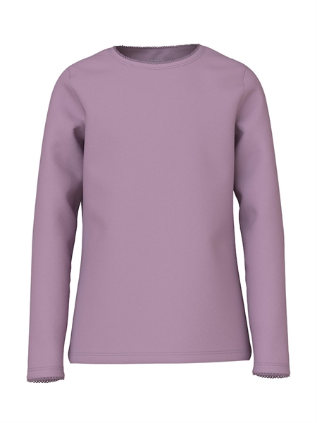 NAME IT Langærmet Bluse Venilla Lavender Mist