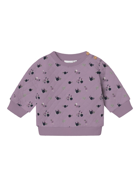 NAME IT Quilt Sweatshirt Rayia Lavender