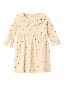 Lil Atelier Hjerte Kjole Body Gago Wood Ash