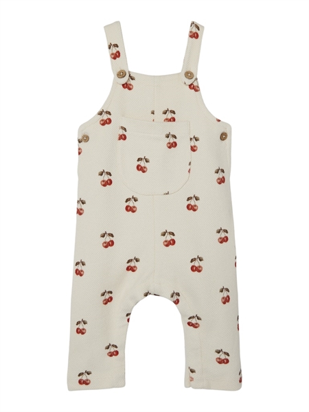 4: Lil Atelier Cherries Overalls Ronja Whitecap Gray