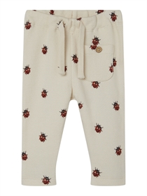 Lil Atelier Ladybug Sweatpants Ronja Whitecap Gray