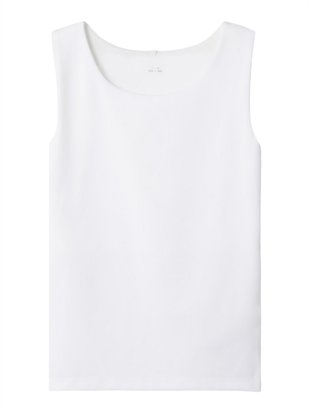 NAME IT Tank Top Sille Bright White billede