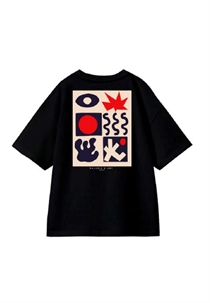 NAME IT Oversized Tee Stig Black