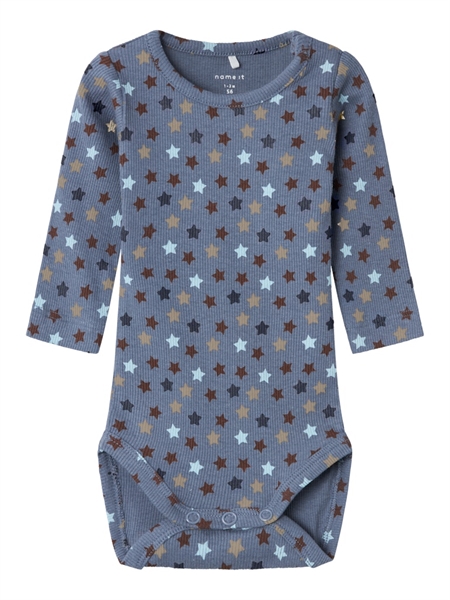 NAME IT Langærmet Body Ricco Flint Stone billede