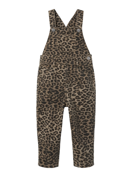 NAME IT Denim Leo Overall Oline Silver Mink