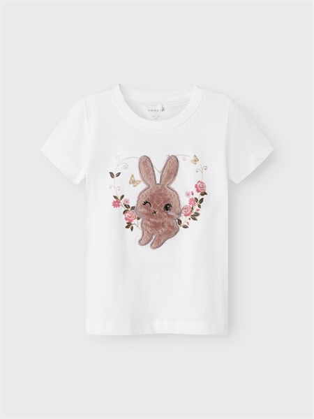 NAME IT T-shirt Larisa Bright White