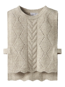 NAME IT Strik Vest Lea Peyote