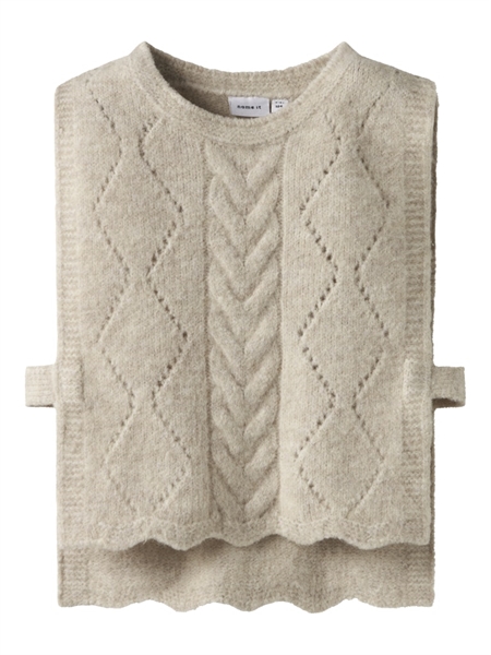 NAME IT Strik Vest Lea Peyote