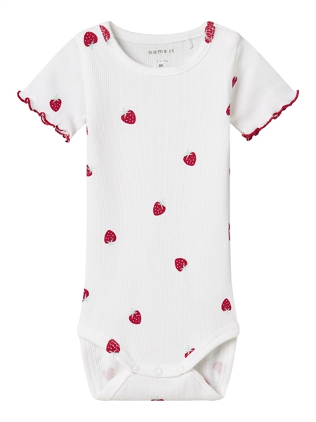 NAME IT Rib Body Jillie Bright White