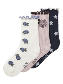 NAME IT 3-Pak Strømper Oalia Burnished Lilac