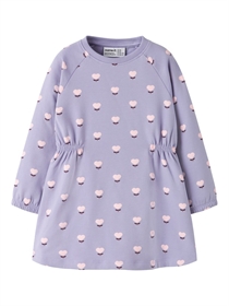 NAME IT Sweat Kjole Olini Lavender Icing