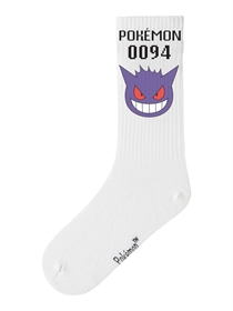 NAME IT Tennis Strømper Sunny Pokemon Bright White Gengar