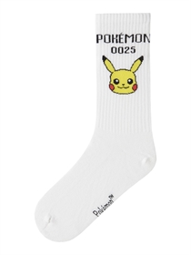 NAME IT Tennis Strømper Sunny Pokemon Bright White Pikachu