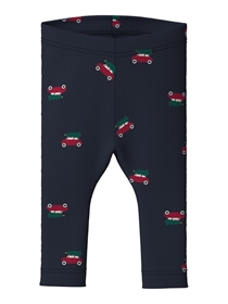 NAME IT Leggings Ristmas Navy Blazer Cars