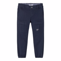 NAME IT Twill Cargobukser Tickas Dark Sapphire