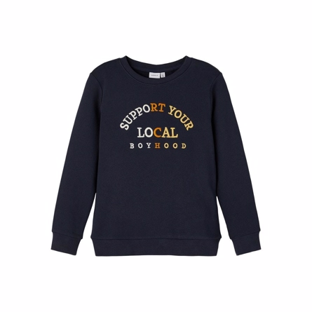 NAME IT Sweatshirt Lukas Dark Sapphire