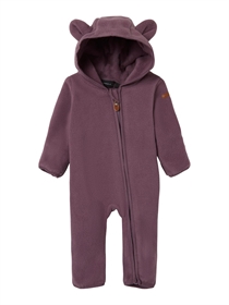 NAME IT Fleece Dragt Muni Artic Dust