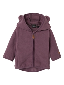 NAME IT Fleece Jakke Muni Artic Dust