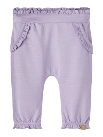 NAME IT Baby Bukser Kinaya Lavender Gray
